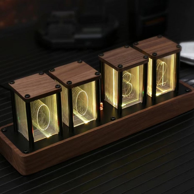 Nixie Tube Clock Assembly-free