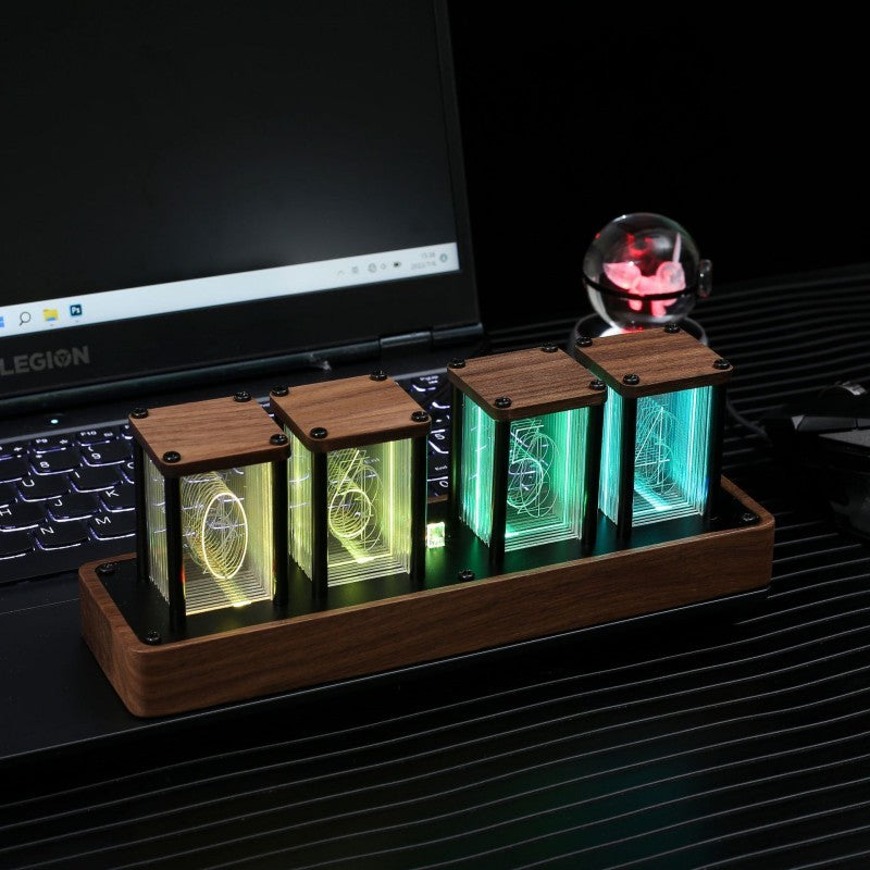 Nixie Tube Clock Assembly-free